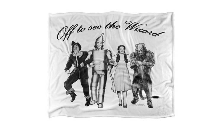 The Wizard Of Oz Off To See The Wizard Blanket - 152cm x 127cm