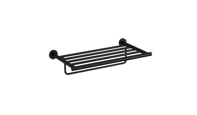 Cosmic Architect Towel Rack - Matt Black