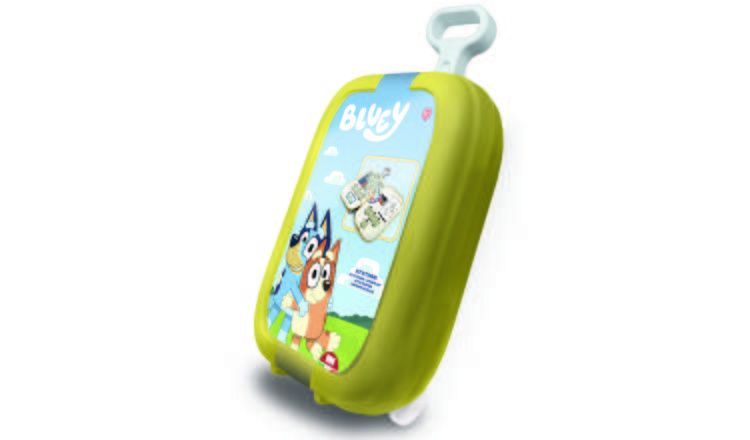 Bluey Trolley by Multiprint – Kids Travel & Activity Case