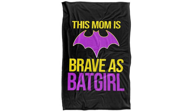 DC Brave As Batgirl Silky Mothers Day Throw - 147cm x 91cm