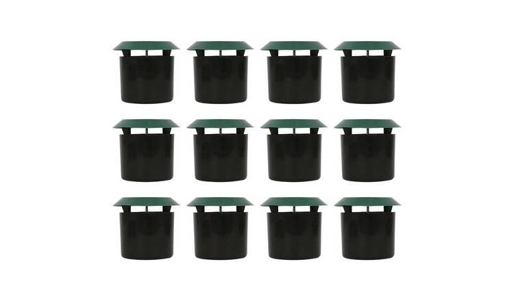 Harbour Housewares Slug & Snail Beer Traps - Green/Black - Pack of 12