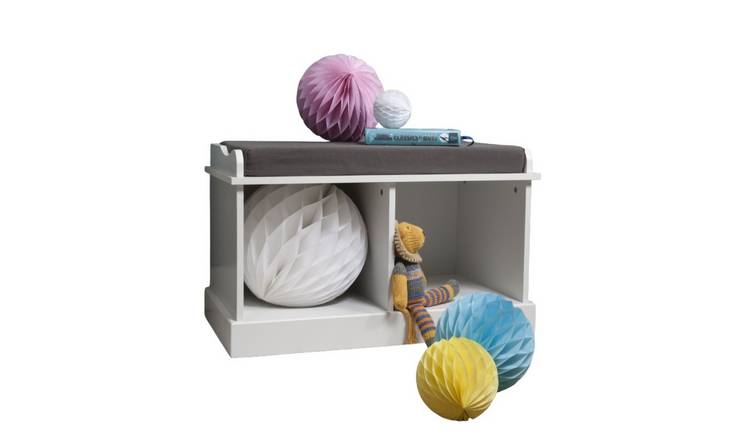 Noa & Nani Stockholm Storage Bench - White