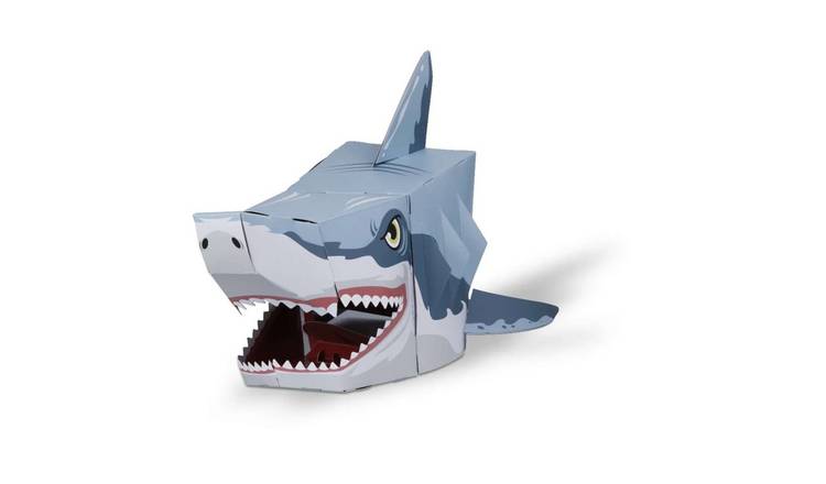 Fiesta Crafts Shark 3D Mask Card Craft - 5 Years +
