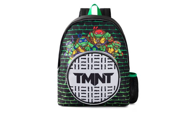 Teenage Mutant Ninja Turtles Sewers Pocket Kids Unisex Backpack - Black
