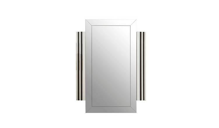 Orsina Revenna Wall Mirror - Black And Grey