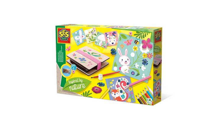 SES Creative Explore Flower Press Art Craft Set