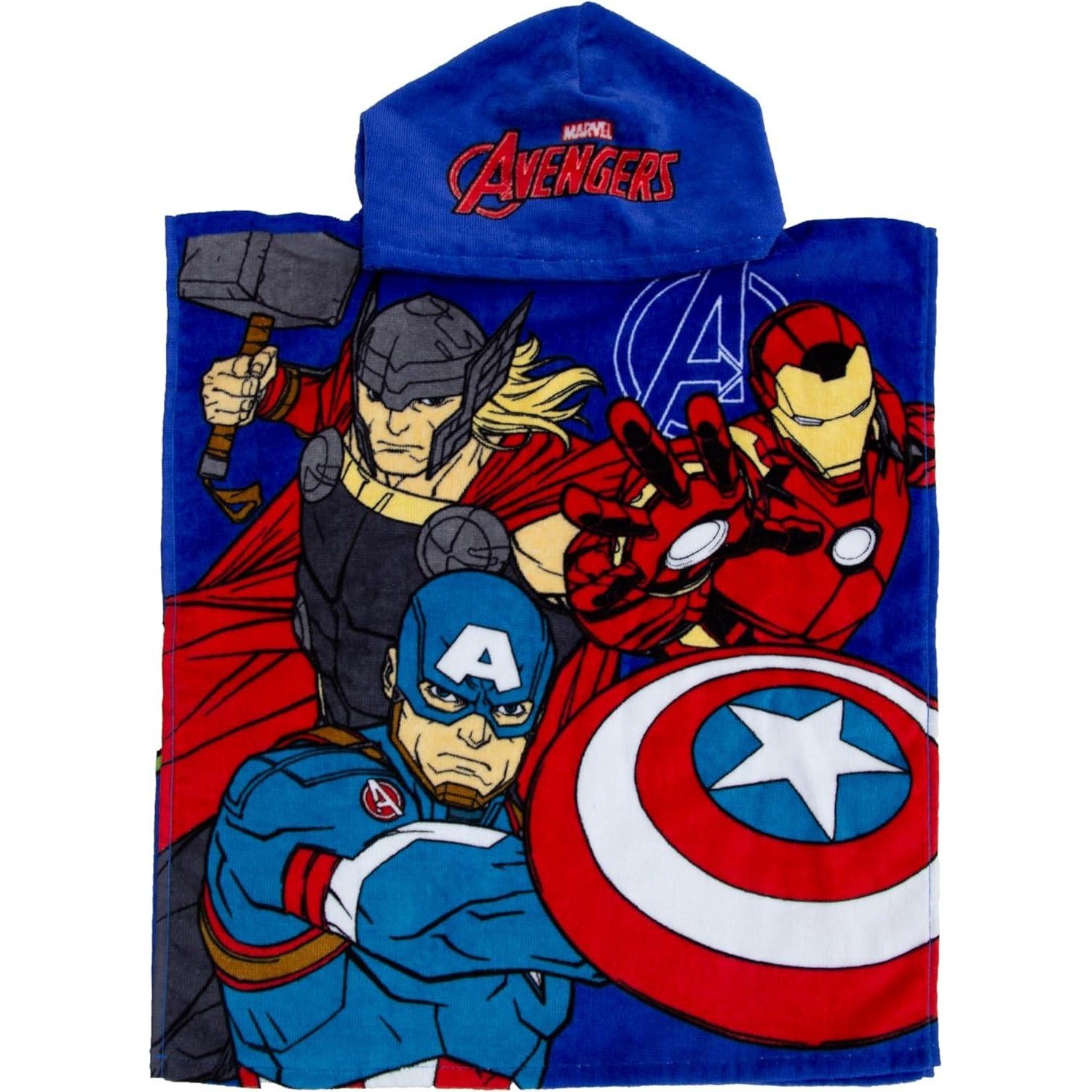 Marvel Avengers Lets Go Hooded Towel - Image 1