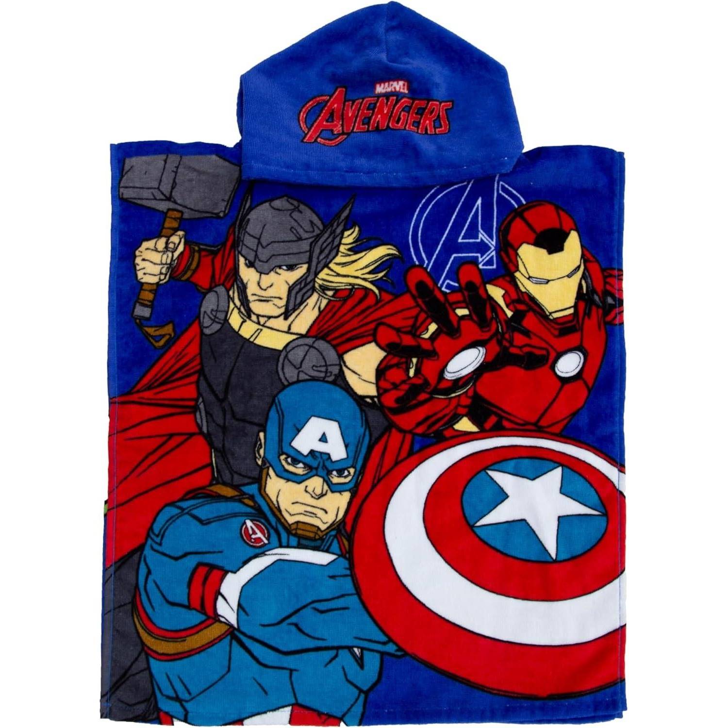 Marvel Avengers Lets Go Hooded Towel - Image 1