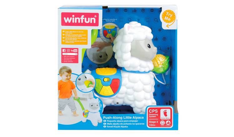 Winfun Little Alpaca Push Along Toy
