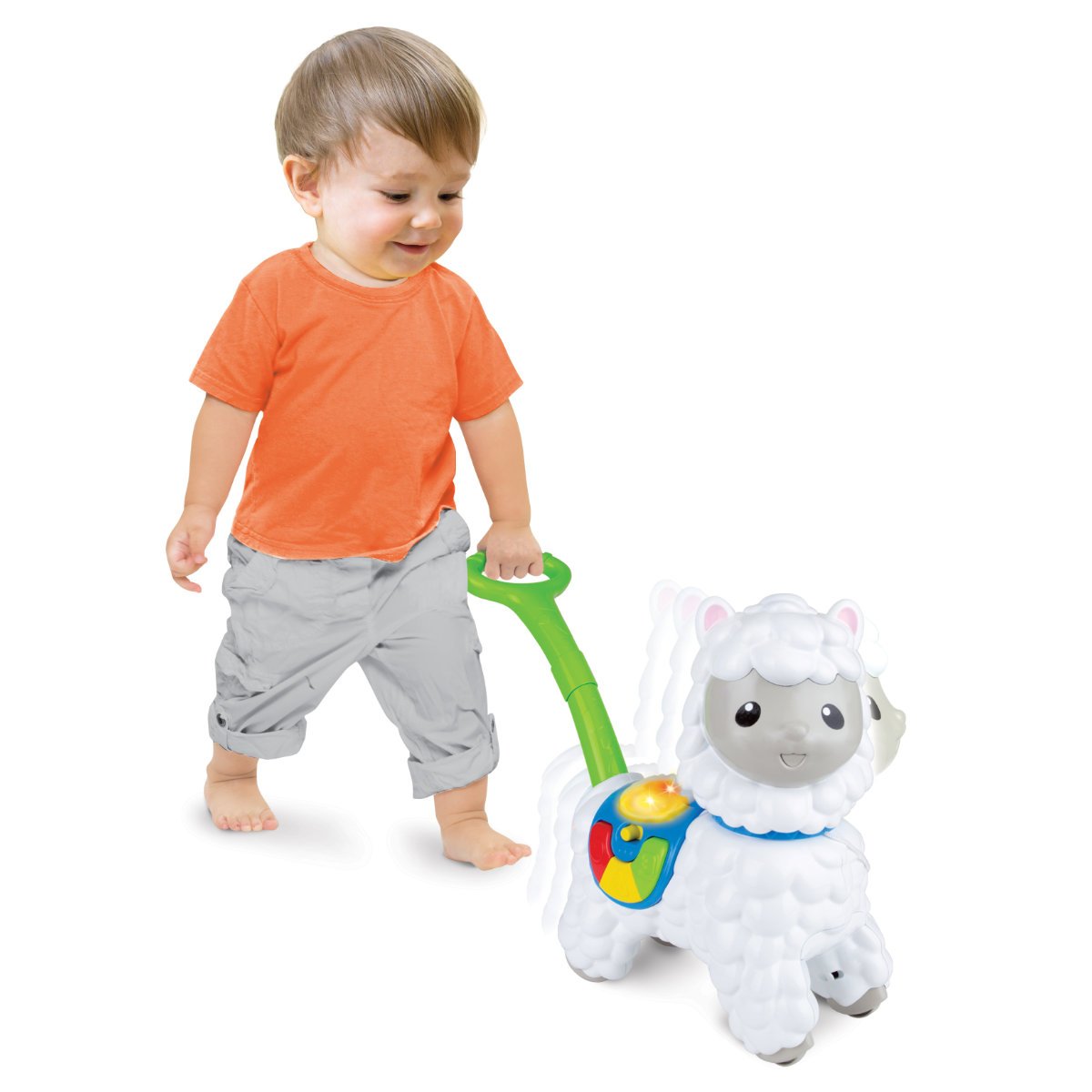 Winfun Little Alpaca Push Along Childrens Toy - Image 2