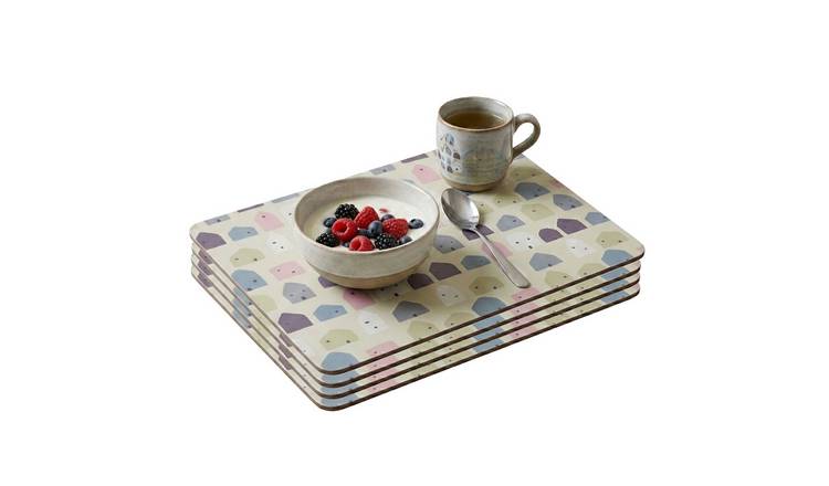 Orsina Calcot 4 Piece Wild Cottage Placemats - Multicoloured