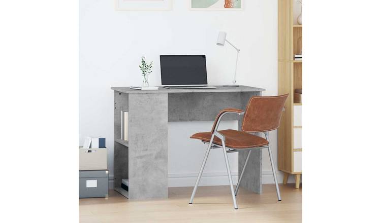 Walplus Engineered Wood Desk - Granite Grey - 100 x 55 x 75 cm