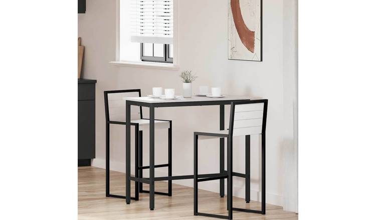 Walplus Engineered Wood Table - White - 100 x 50 x 91 cm