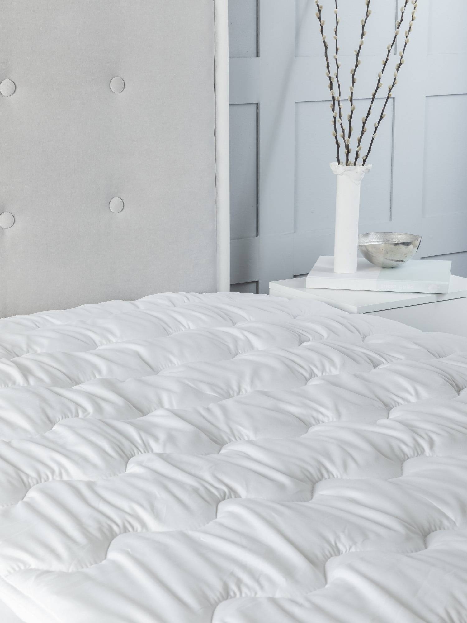Snug City 3cm Dual Layer Hypoallergenic Mattress Topper - Single - Image 2