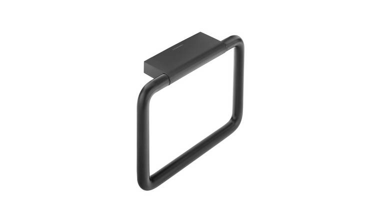 Cosmic Bwc Towel Ring - Matt Black