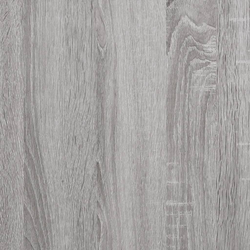 Walplus 1 Drawer Engineered Wood Bedside Cabinet - Grey Sonoma - 40 x 35 x 50 cm - Image 9
