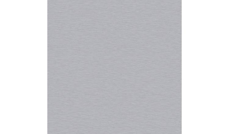 World Of Wallpaper Roma Linear Vinyl Textured Wallpaper - Grey