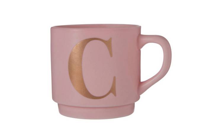 Orsina Signet C Monogram Mug – Pink
