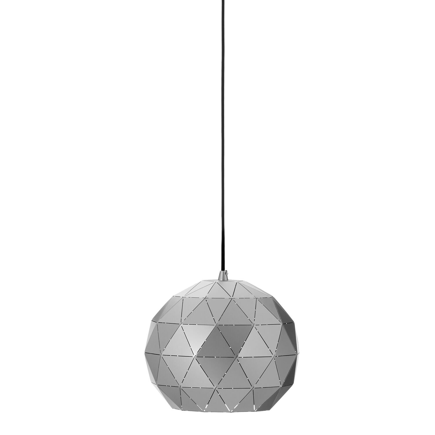 Orsina Mateo XS Geometric Metal Pendant Light - Silver - Image 2
