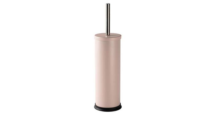 Harbour Housewares Round Toilet Brush - Matt Pink