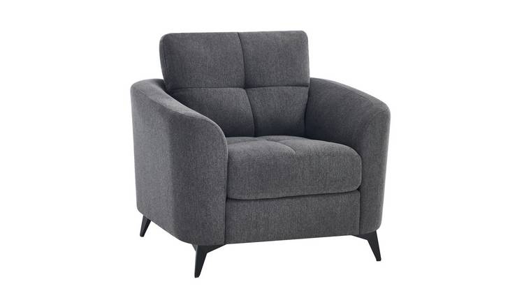 Furniture Online Solna Scandi Style Accent Chair – Charcoal