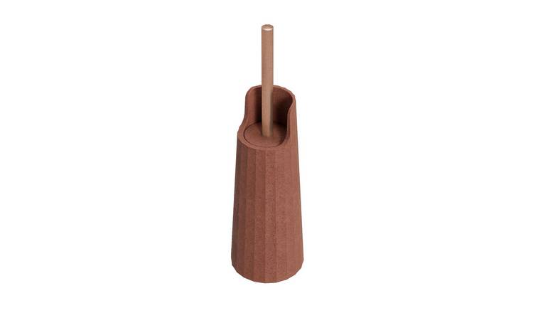 Cosmic Avenir Toilet Brush & Holder - Terracotta Nature