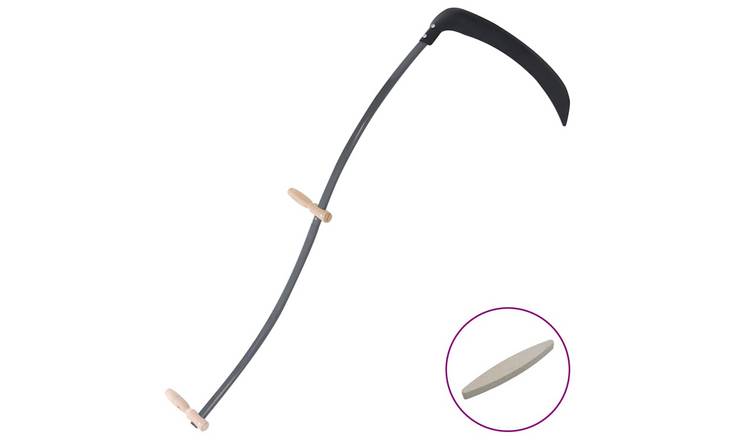 Walplus Scythe with Grinding Stone - Black - 145 cm