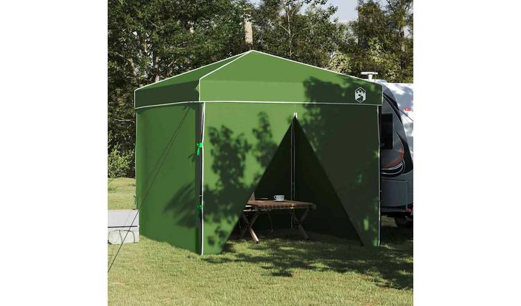Walplus 243 x 243 x 251 cm Manual Fabric Canopy Tent - Green