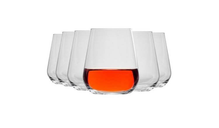 Bormioli Rocco Inalto Uno Stemless Wine Glasses