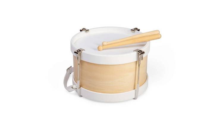 Bigjigs Toys Natural Drum - 3 Years +