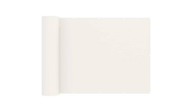 Walplus Balcony Screen - White - 600 x 150 cm