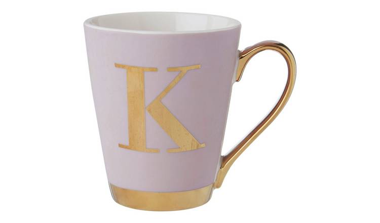 Orsina Mimo K Monogram Mug – Pink