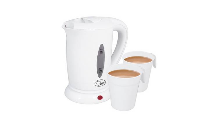 Quest 0.5L Travel Kettle - White
