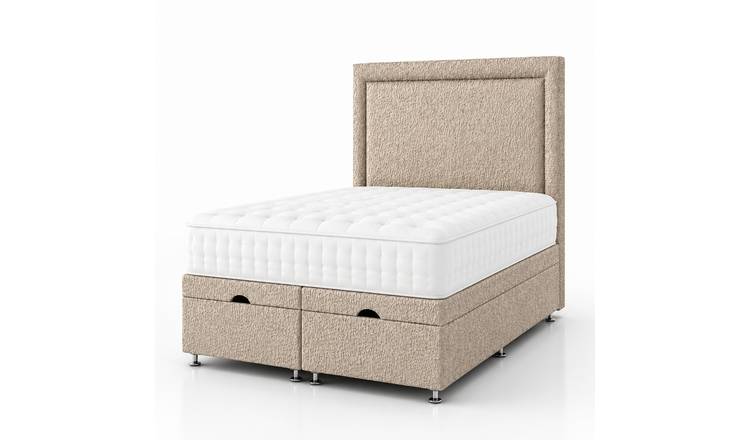 Comfy Deluxe Milan 6ft Super King  Ottoman End Lift  Bed Set - Beige