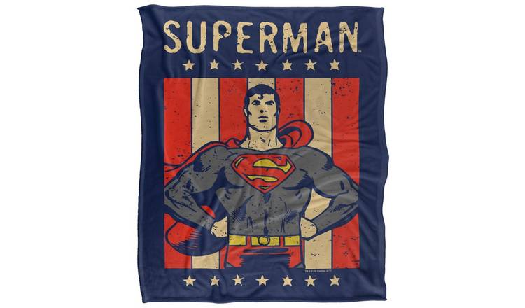Superman Liberty Soft Touch Blanket - 147cm x 91cm