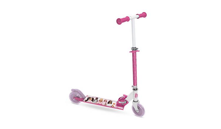 Mondo 2-Wheel Barbie Foldable Scooter - Pink