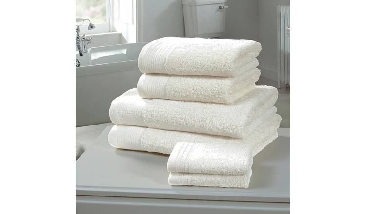 Rapport Home Chatsworth 6PC Towel Bale - White