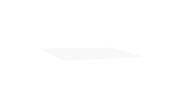 Walplus Polyester Awning Replacement Fabric - White - 400 x 300 cm