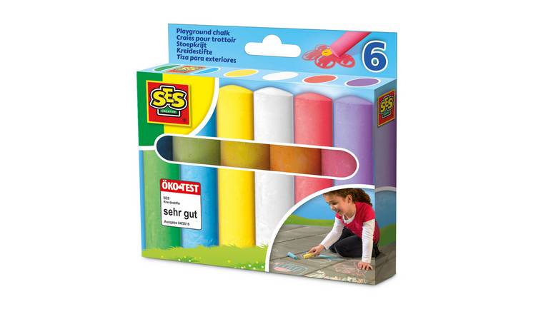 SES Creative Playground Chalk Outdoor Art Set