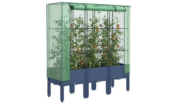 Walplus Iron Raised Garden Bed - 120 x 40 x 140 cm