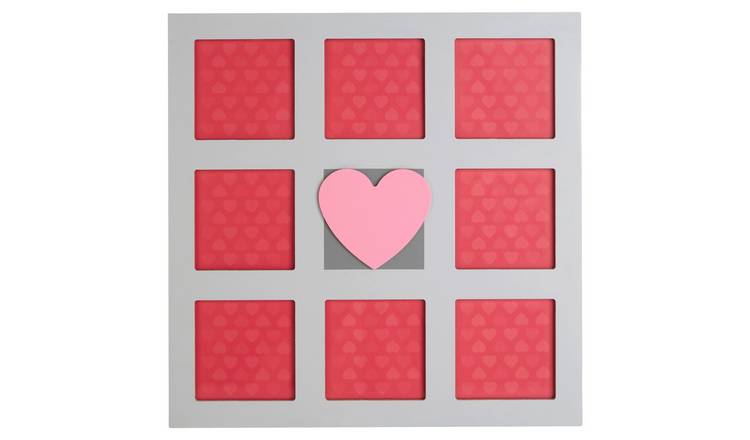 Orsina Kids Heart Design Multi Photo Wall Frame