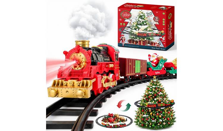 deAO Christmas Steam Train Set