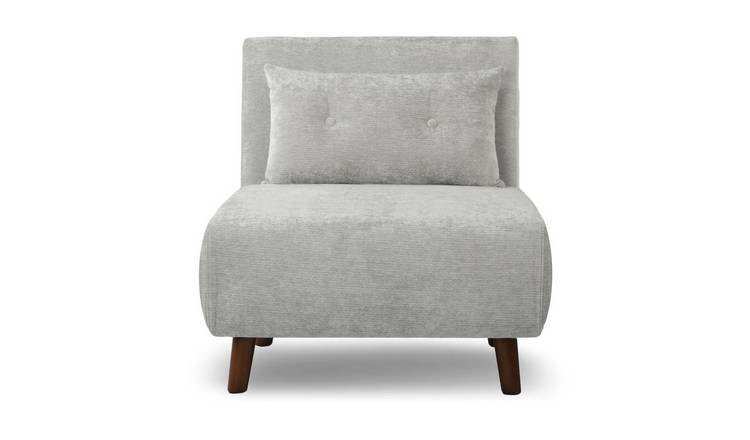 HomeGardenDirect Aurora Fabric Chairbed - Light Grey