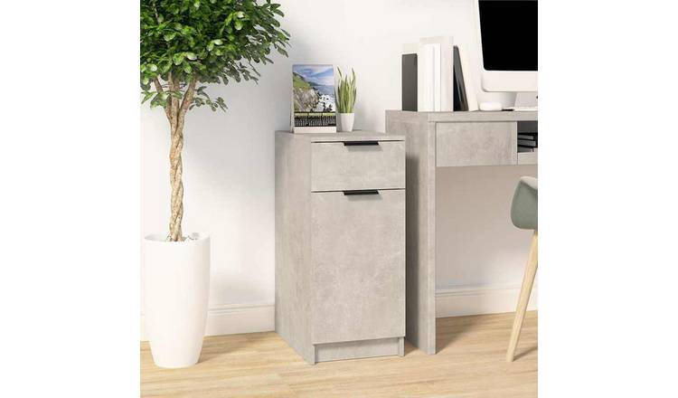Walplus Engineered Wood Cabinet - Granite Grey - 33.5 x 50 x 75 cm