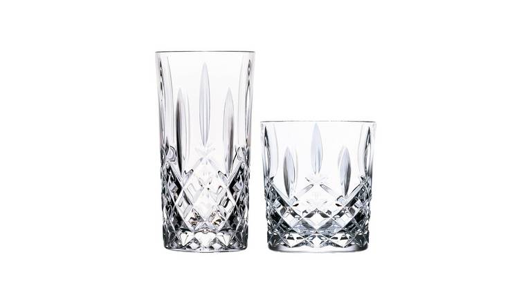 RCR Crystal Orchestra 12 Piece Whiskey Tumblers & Highball Glasses Set
