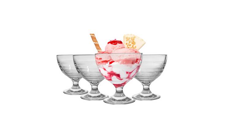 Duralex Gigogne Glass Ice Cream Bowls 250ml - Pack of 12