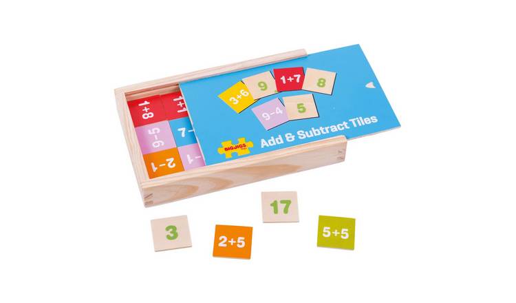 Bigjigs Toys Add and Subtract Box - 3 Years +