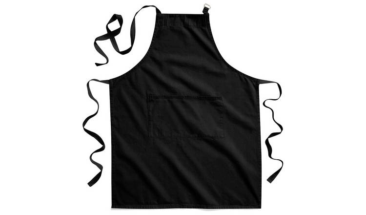 Westford Mill Unisex Adult Fairtrade Full Apron - Black