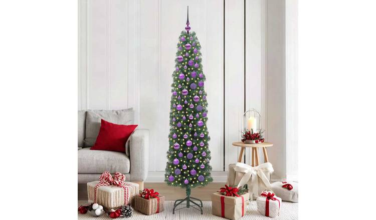 Walplus 300 LED Lights Artificial Christmas Tree Indoor Use - Green - 180 cm