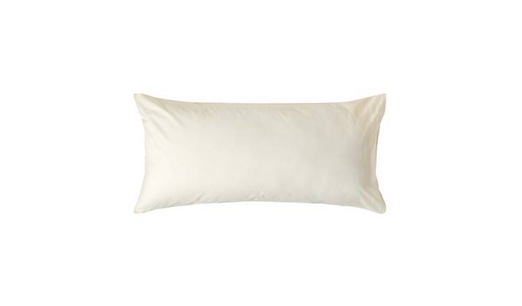 Homescapes Egyptian Cotton Housewife King Size Pillowcase - Cream